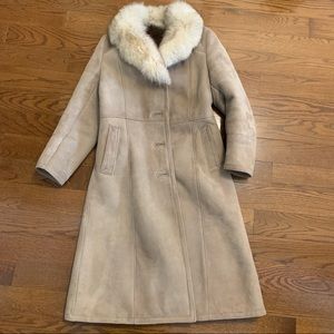 Vintage shearling coat